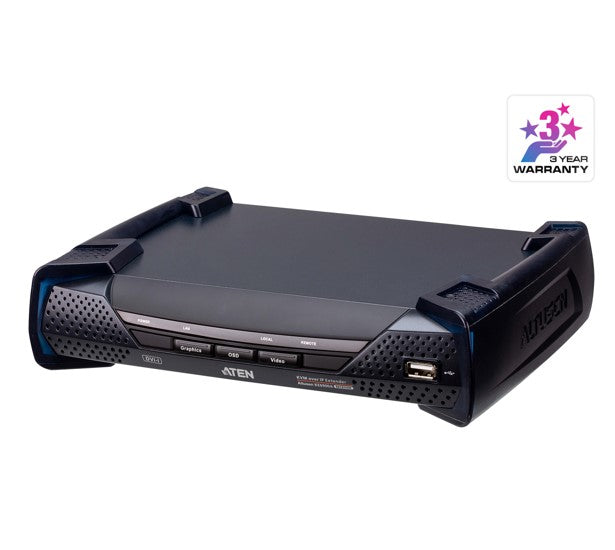 Aten DVI Single Display KVM over IP Receiver with SFP Fibre Optic network Connection Aten DVI Single Display KVM over IP Receiver with SFP Fibre Optic network Connection